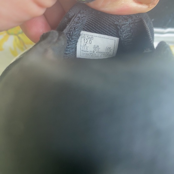 Vans Black Checkered Slip Ons 12.0 Y - Picture 8 of 8